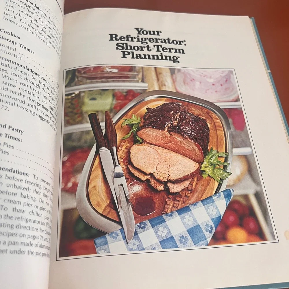 Vtg 1973 Betty Crocker‎ Do-Ahead Cookbook Freezer Refrigerator Recipes Hardcover